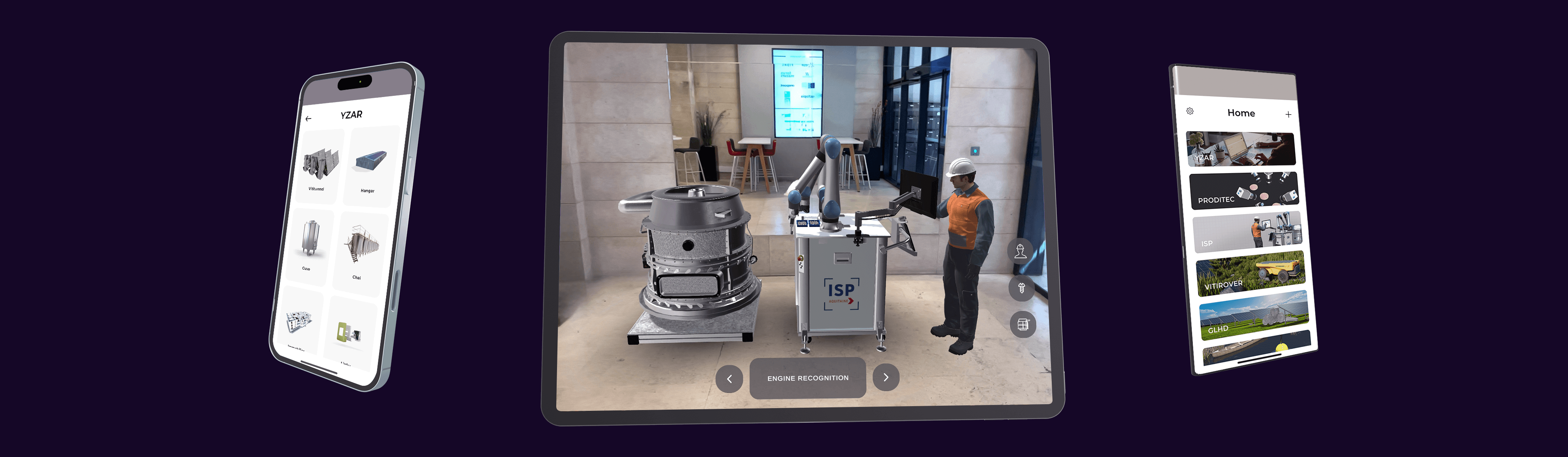 Bannière YZAR - Solution immersive d’aide à la vente